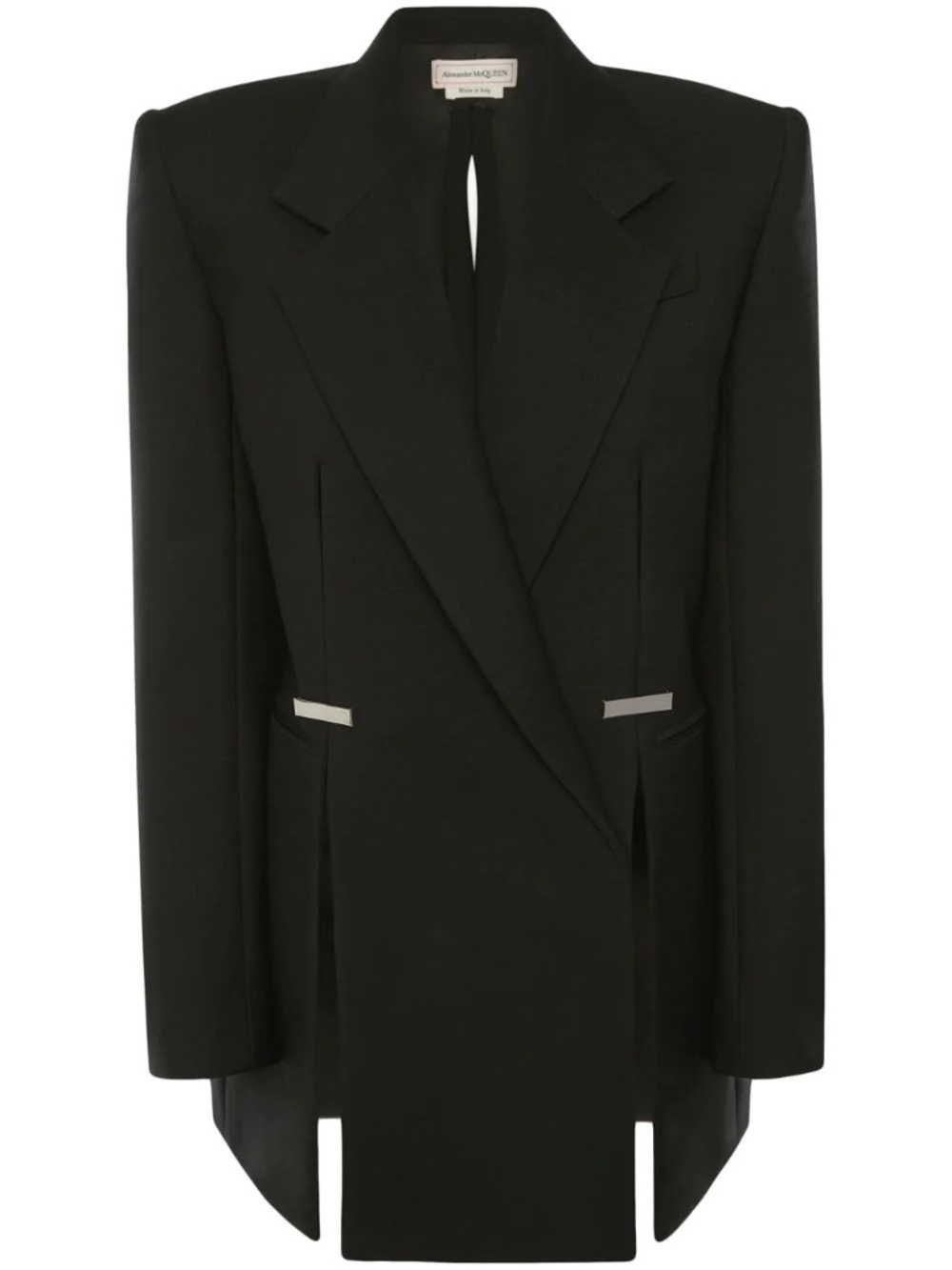 NWT! $3600 Alexander McQueen Slit Detail and Hardware Jacket Size IT36-40